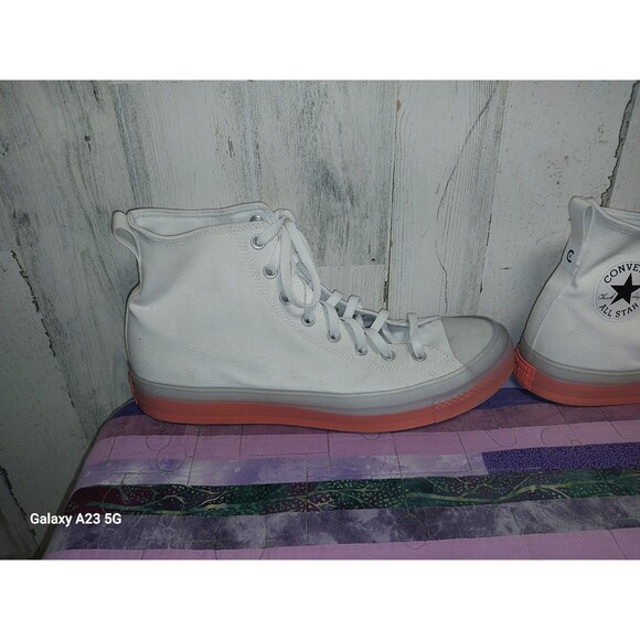 Converse Chuck Taylor CTAS CX Hi Sneaker WHITE MANGO 167807C Men's 13 - Picture 5 of 11